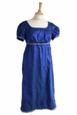 Ladies/ Older Girl's 19th Century Petite Jane Austen Regency Day Gown Costume Size 10 - 12